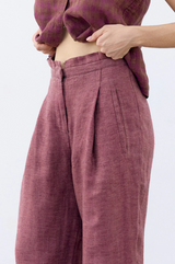 Pantalón Lino High Waist