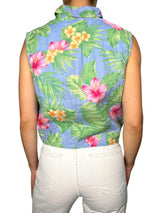 Blusa Lino Flores