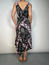 Vestido Wrap Viscosa