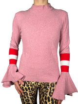 Sweater Mangas Contraste
