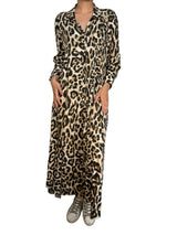 Vestido Camisero Animal Print
