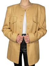Chaqueta Formal Seda Vintage