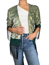 Tapado Velvet Fibras Metalizadas