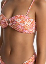 Top Luna Floral Ring Bandeau