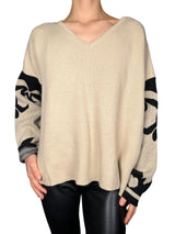 Chaleco Beige