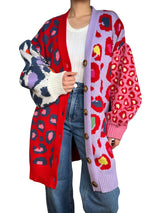 Cárdigan Animal Print