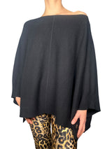 Poncho Pitch Cashmere