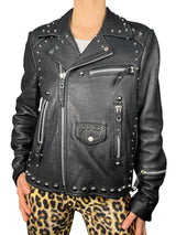 Chaqueta Cuero Tachas