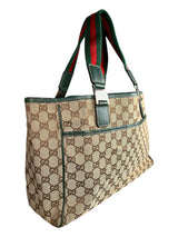 Cartera GG Canvas Web Sherry Line
