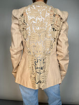 Blazer Guipur Espalda Vintage