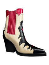 Botines Cowboy Retro Cuero