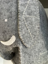 Set 7 Elefantes Fieltro Organizadores