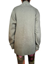 Blazer Doble Botón Taylor Cemento