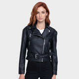 Campera Kimbery Black Ecocuero