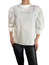 Blusa Manga Abullonada