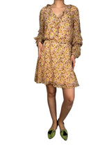 Vestido Viscosa Flores