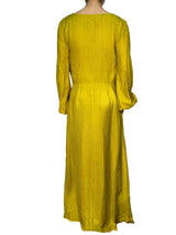 Vestido de Viscosa Escote Cruzado