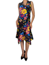 Vestido Seda Estampado