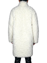 Abrigo Tejido Faux Fur