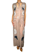 Vestido Bordado Viscosa