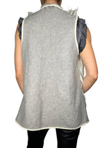 Chaqueta Sin Mangas Piel Sintética