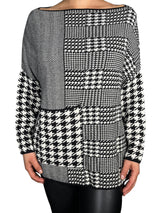 Sweater Estampado Bolsillo