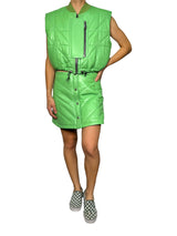 Chaqueta Puff Cuero