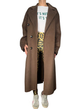 Abrigo Oversize Lana