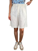 Short Bermuda Lino Blanco