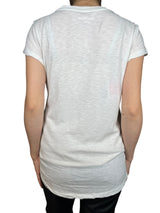 Polera Skinny Camo Skull Strass