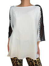 Blusa Detalle Encajes