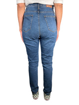 Jeans Tiro Alto Elasticado