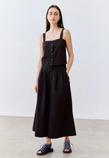 Pantalón Ancho Liviano Algodón Labrado