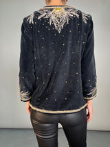 Chaqueta Velvet Bordada