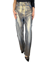 Jeans Cargo Foil Oro