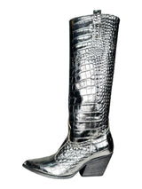 Botas Cowboy Silver