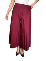 Pantalón Culotte Plisada