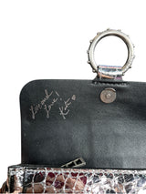 Cartera plateada Kate Moss x Zadig & Voltaire