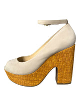 Zapatos Peep Toe Plataforma