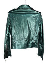 Chaqueta Estilo Biker Cuero