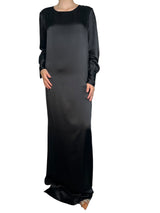 Vestido Seda Satinado