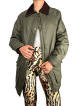 Chaqueta Cuello Cotelé Café