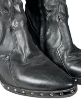 Botines Texanos Cuero Envejecido