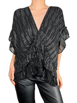 Blusa Fibras Metalizadas