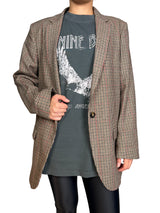 Blazer Lana Pied de Poule