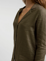 Blusa Classic Long Sleeve Olive