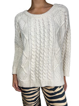 Sweater Tejido White
