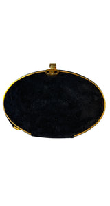 Bandolera Black Suede Shell