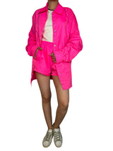 Set Cortavientos Fucsia