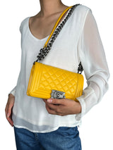 Cartera Boy Small Cuero